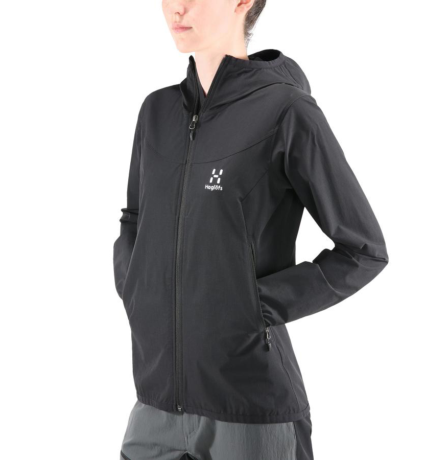 Haglöfs Womens Natrix Softshell Jacket Black New Zealand 37528KPTM